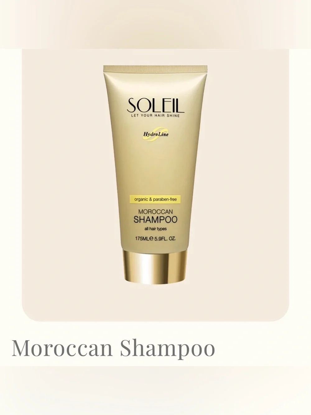 Moroccan Shampoo for Kids — Gold Nourishing Shampoo